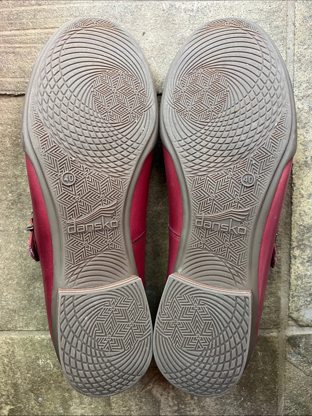 Dansko Kaelyn Mary Jane leather flats Sz 40 - Picture 7 of 7